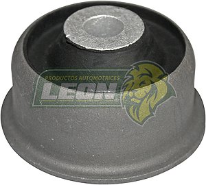 BUJE HORQUILLA SUSPENSION VW GOLF A2 87-92, JETTA A2 85-92, A3, DERBY, SEAT CORDOBA 01-02, IBIZA 01-02 “PLATILLO CON CEJA” ØI: 12mm (CENTRO DE ALUMINIO, HULE REFORZADO) LEON