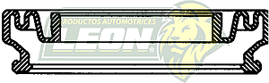 CUBREPOLVO P/PISTON CALIPER  ØE: ”, ØI: ”, TIPO: