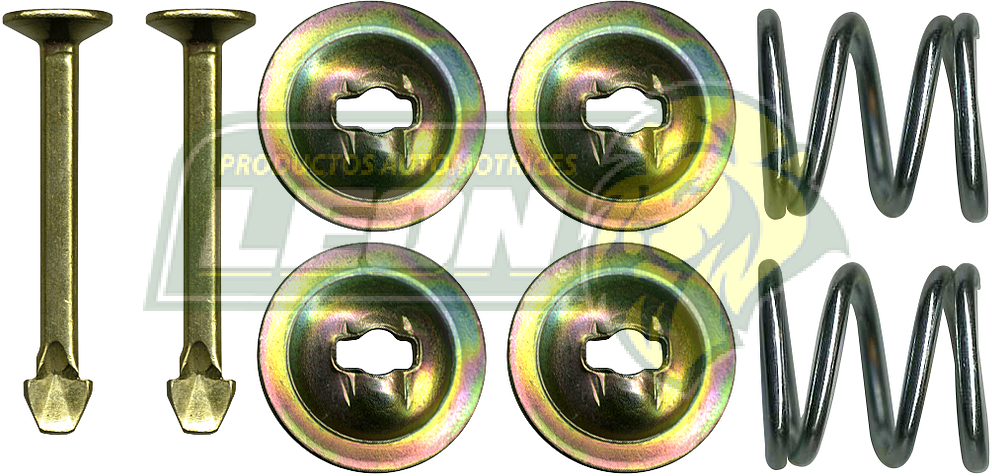 JUEGO DE CLAVO BALATA #17 DODGE ATTITUDE 12-15 1694 S924 (&)