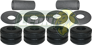 GOMA TIRANTE SUSPENSION NISSAN PK-UP D21 4X2 86-94, FRONTIER 4X2 98-04, NP300 4X2 09-14, PK-UP 4X2 94-08 (JGO. c/10 pz.) LEON