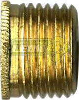 CASQUILLO LATÓN ØE: 3/8 NPT ØI: 14x1.25 mm L: 17/32