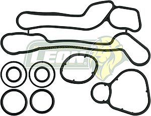 JUNTAS ENFRIADOR DE ACEITE G.M. AVEO, CRUZE, TRAX, SONIC, PONTIAC MATIZ, G3 (JGO. c/9 pzas.)