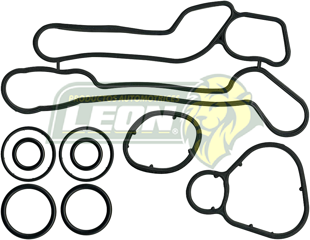 JUNTAS ENFRIADOR DE ACEITE G.M. AVEO, CRUZE, TRAX, SONIC, PONTIAC MATIZ, G3 (JGO. c/9 pzas.)
