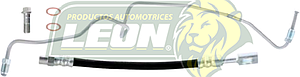 TUBO Y MANGUERA DE FRENO VW JETTA A4 2.0L 99-15, GOLF A4 2.0L 99-07, BEETLE 2.0L 98-11, SEAT LEON 1.8L 01-06, TOLEDO 1.8L 01-05 TRASERO (L)