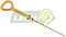 BAYONETA ACEITE VW POINTER, DERBY 06-09, DERBY VAN 1.8L BRUCK