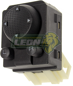 INTERRUPTOR ó SWITCH DE ESPEJO ELECTRICO VW GOLF A3 1.8, 2.0L 93-99, JETTA A3 1.8, 2.0L 93-99