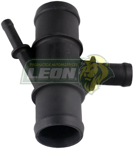 TOMA AGUA VW POLO 2.0L 03-07, SEAT IBIZA 4C. 2.0L 03-06 (CODO DE AGUA 2 SALIDAS GRUESAS, 1 MEDIANA Y 1 PIPETA) (PLASTICO) BRUCK