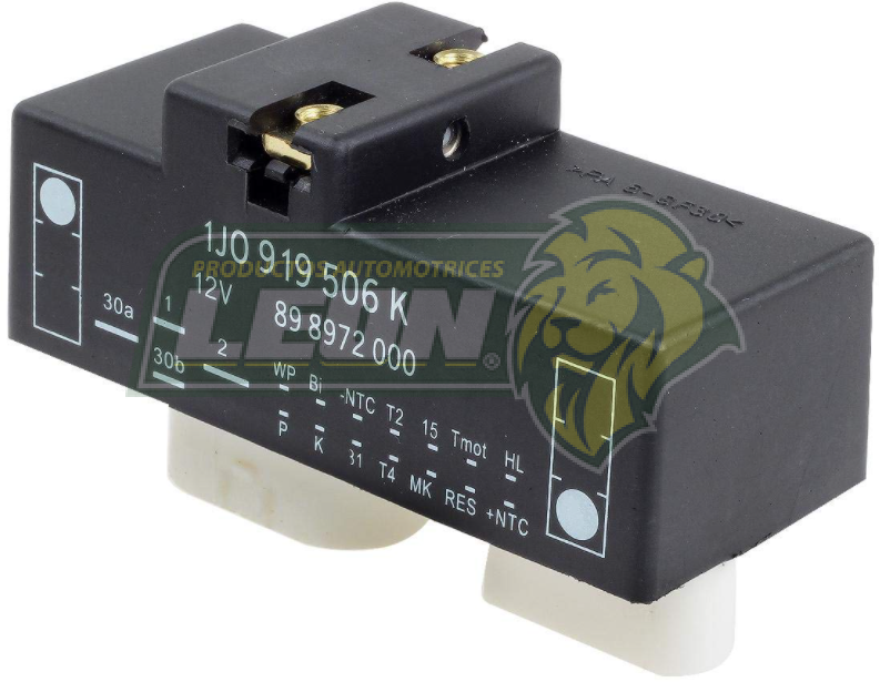 UNIDAD CONTROL VENTILADOR VW JETTA A4 2.0L 99-15, GOLF A4 2.0L 99-07, NEW BEETLE 2.0L 98-11, SEAT TOLEDO 1.8L 01-06, LEON 1.8L 01-06 C/AA (RELEVADOR DE AIRE ACONDICIONADO, CAJA DE MUERTO) 4T