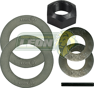 RONDANAS, TUERCA Y PERNO  DE EMPUJE CAMIONETA DOBLE RODADO (JGO c/6 pz.) 756297X