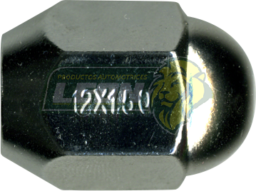 TUERCA CROMADA PLACACERO TOYOTA 12x1.50 mm T/ESFERA (01-091)