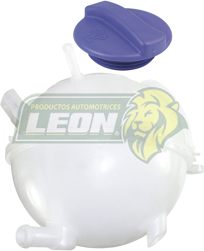 DEPOSITO ANTICONGELANTE VW GOLF, JETTA A4 99-06, SEAT LEON 01-06, AUDI A3 97-03 “ESFERA” (21403B, 1J0121407B) (INCLUYE TAPON) QUEZADA