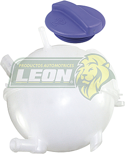 DEPOSITO ANTICONGELANTE VW GOLF, JETTA A4 99-06, SEAT LEON 01-06, AUDI A3 97-03 “ESFERA” (21403B, 1J0121407B) (INCLUYE TAPON) QUEZADA