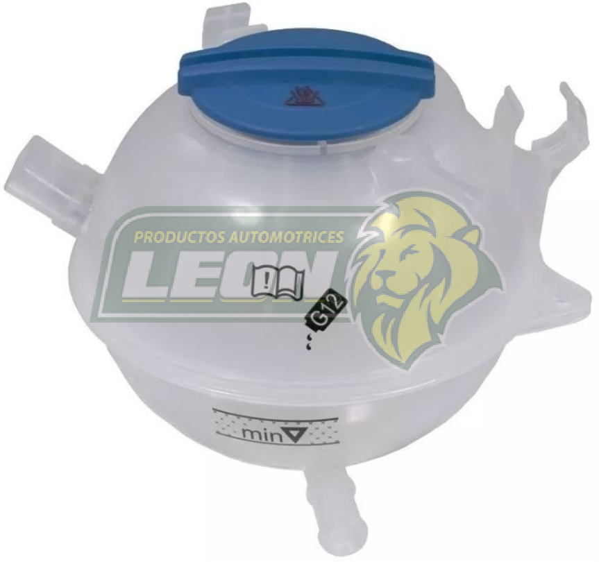 DEPOSITO ANTICONGELANTE VW 4C. BORA, GOLF GTI, PASSAR, A3 1.8L 05-09, JETTA A4 5C. 2.5L06-10, SEAT LEON, TOLEDO  (1K0121407A) QUEZADA