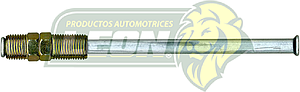 TUBO ACERO P/FRENO CONEXIÓN ALTA 1/4 STD. 80” IMPORTADO