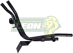 TUBO AGUA VW JETTA A6 GLI, BORA GL, TIGUAN 08-16 2.0L, NEW BEETLE 08-16 2.0L, PASSAT CC, AUDI A3 08-13 1.8L, SEAT LEON 06-13 (2 pz. PLASTICO) BRUCK