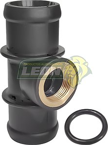 T BULBO TEMPERATURA VW CARIBE Ø: 33-34 mm, ROSCA DE LATON 22x1.5 mm (CON O-RING)