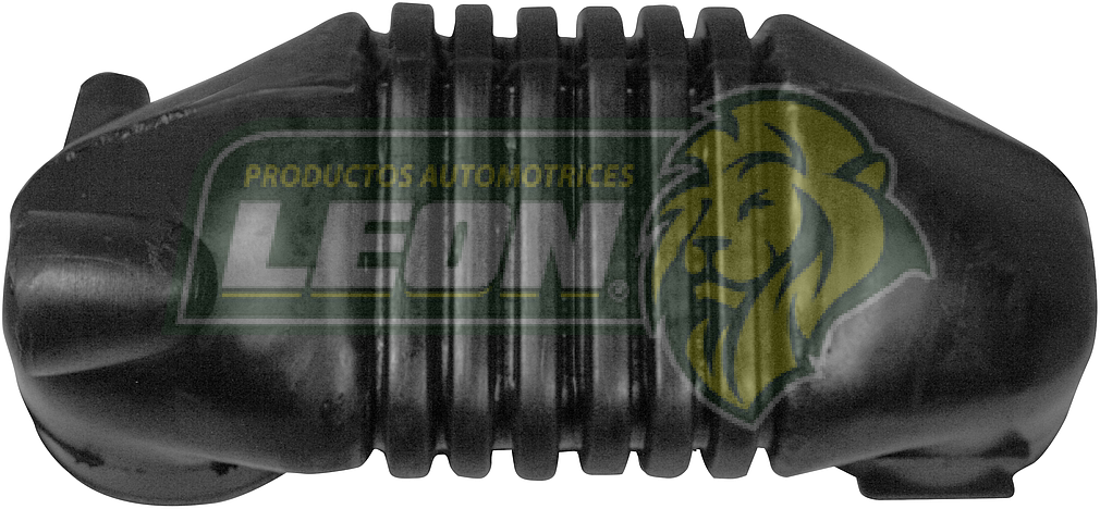 MANGUERA TOMA DE AIRE VW POINTER 1.8, 2.0L 97-10 27.5 cm CORTA (STAR 6178-C, 377129615F, ML-11548) “6 COSTILLAS”