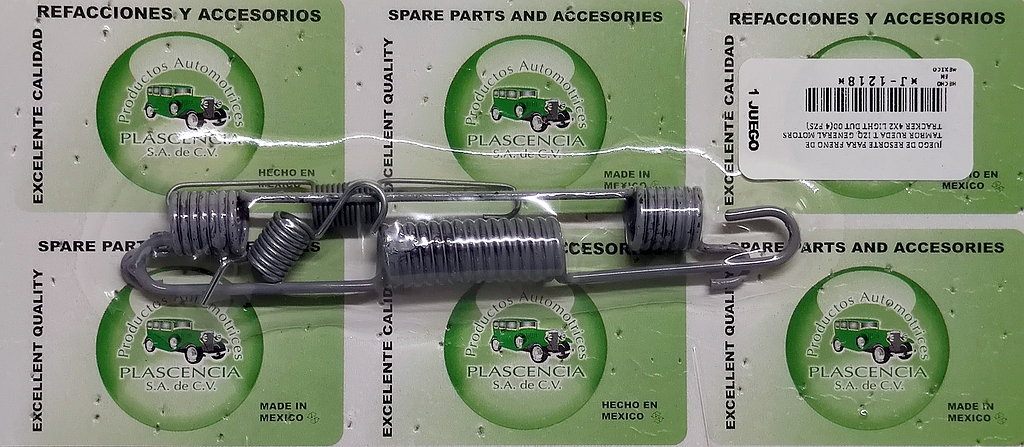 JUEGO RESORTE R.T. L G.M. E-TRACKER 4X2 LIGHT DUTY 98-03 (JR1211L)