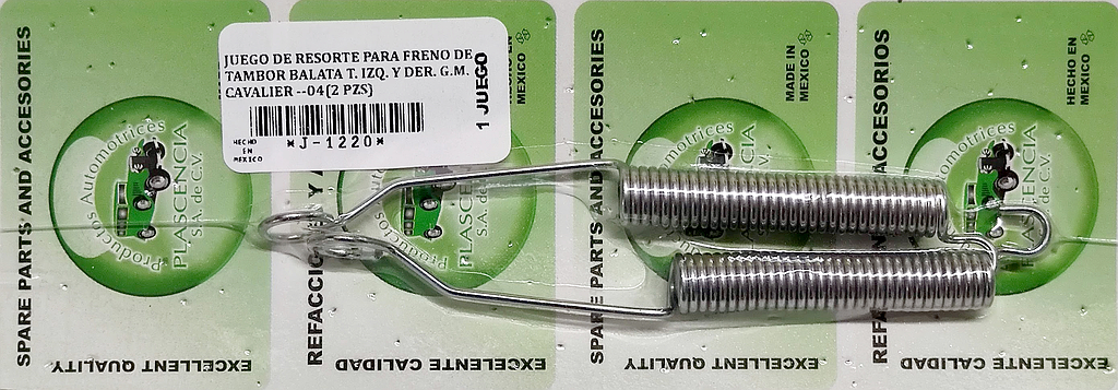 JUEGO RESORTE R.T. L, R G.M. CAVALIER 2004Æ (JR1221)