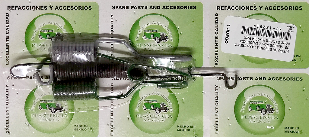 JUEGO RESORTE R.T. L. FORD RANGER 91-00 (JR1322L)