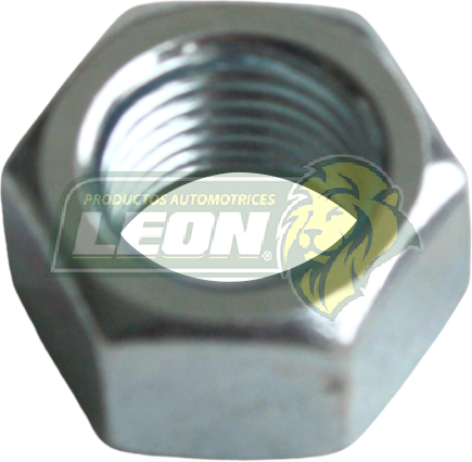 TUERCA HEXAGONAL LIVIANA GRADO 2 3/8-24 NF GALVANIZADA