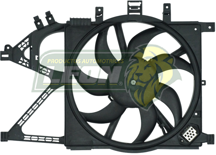 MOTOVENTILADOR G.M. CORSA 02-09 1.8L, TORNADO 03-10 1.8L S-A/A  (VIENE COMPLETO CON MARCO)