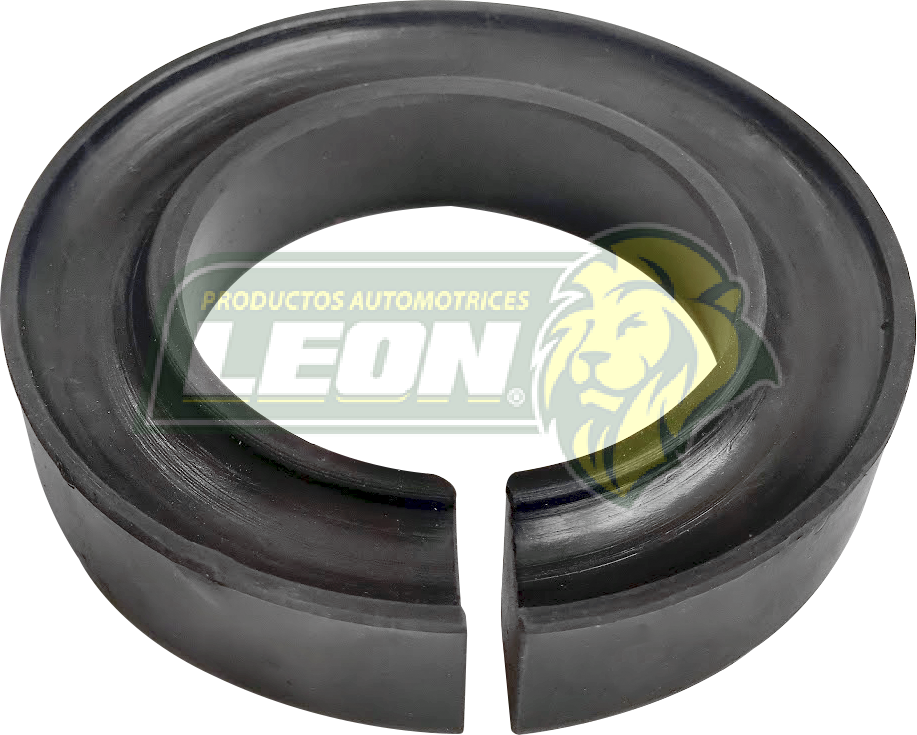 AUMENTO DE RESORTE P/AMORTIGUADOR UNIVERSAL ABIERTO ALTO 1” 1/2 (SIN HOYOS) HULE