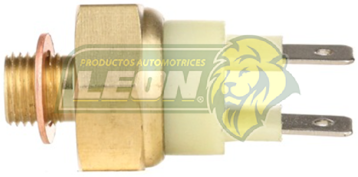 SENSOR (BULBO) TEMPERATURA  VW GOLF A2 1.8L 88-92, JETTA A2 1.8L 88-92, COMBI 1.8L 89-01 (2 POLOS, COLOR BLANCO)