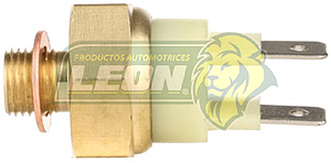 SENSOR (BULBO) TEMPERATURA  VW GOLF A2 1.8L 88-92, JETTA A2 1.8L 88-92, COMBI 1.8L 89-01 (2 POLOS, COLOR BLANCO)