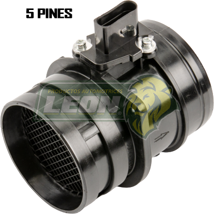 SENSOR (MAF) DE FLUJO DE MAZA DE AIRE VW JETTA A4 2.5L 11-18, GTI 2.0T 05-09, PASSAT 2.0TSI 08-16, BEETLE 2.5L 11-19, TIGUAN 2.0TSI 08-17,  SEAT LEON 1.8TSI 07-13, AUDI A4 1.8T 08-15, A3 2.0T 04-12, A5 1.8TFSI 08-16