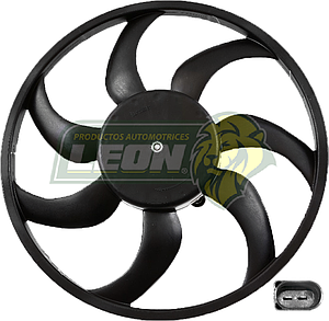MOTOVENTILADOR VW GOL 1.6L 09-20, LUPO 1.6L 05-09, CROSSFOX 1.6L 06-17, SAVEIRO 1.6L 09-20, SPORTVAN 1.6L 06-10 (180W S-A/A TIPO SIEMENS)