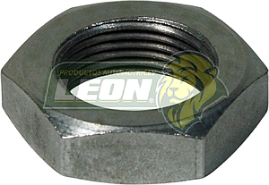TUERCA MANGO PLANA FLECHA DELANTERA NISSAN TSURU 87-14, SENTRA B14 95-00, HONDA ACCORD, CIVIC, JEEP COMPASS, PATRIOT R.D. 07-14, DODGE VOYAGER, CARAVN, PT CRUISER 95-10 RD, CALIBER 07-12 RD Y RT, NEON 01-15 RD, G.M. CORSA, MERIVA, TORNADO 01-08 R.T. 22x1.50 mm HEX. 32 mm ALT. 9.5 mm