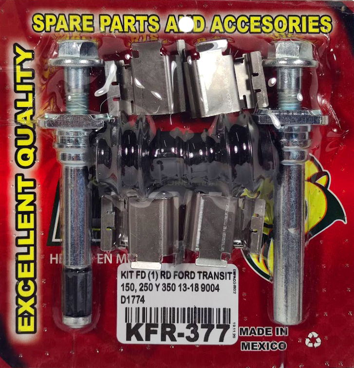 KIT F.D. (1) R.D. FORD TRANSIT 150 13-18, 250 13-18, 350 13-18 9004 D1774 KC377