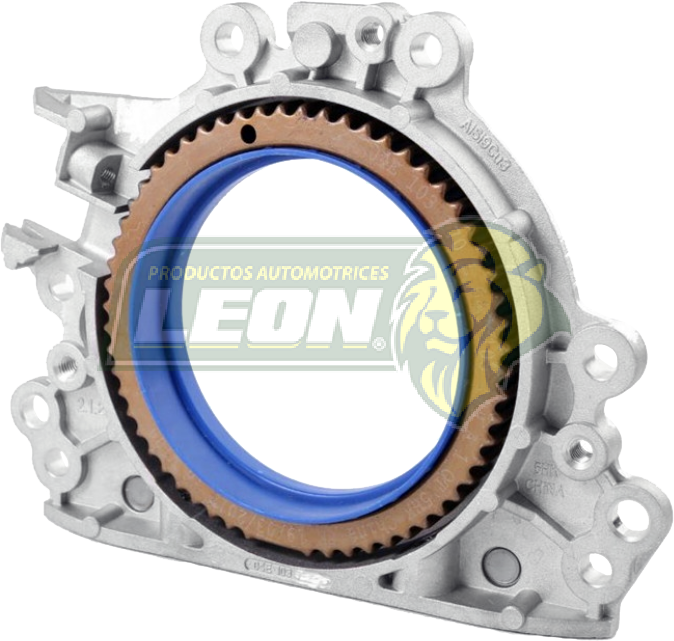 RETEN CIGUEÑAL VW GOLF VII 15-19 1.4 TSI, POLO 13-19 1.4 TSI, TIGUAN 18-19 1.4 TSI, SEAT IBIZA 09-17 .4TL, LEON 14-20 1.4T, AUDI A1 10-19 1.4 TSI, Q2 16-20 1.4 TSI (BASE DE ALUMINIO-SIN SENSOR)