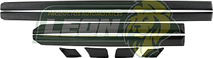 MOLDURA PUERTA VW JETTA A3 93-99 1.8, 2.0L, GOLF A3 93-99 1.8, 2.0L (CON GRAPAS, JGO. c/8 pz.)