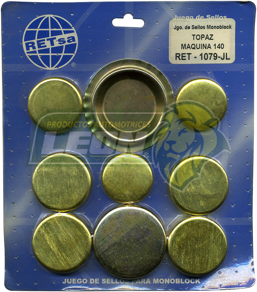 JUEGO SELLO MONOBLOCK FORD TOPAZ M.140 HSC, 2.0, 2.3L LATON