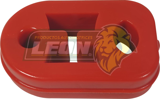 SOPORTE ESCAPE PEUGEOT 206 99-09, PARTNER 04-12 (6585) NARANJA