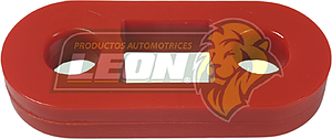 SOPORTE ESCAPE CHRYSLER DART K, SHADOW 1995, SPIRIT 89-95 INTERMEDIO (6549) NARANJA