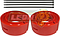 AUMENTO o ESTABILIZADOR DE RESORTE DE SUSPENSION Ø: 5” ALT.: 7/8 NARANJA (KIT)