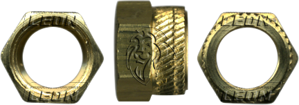 CONEXION PARA TUBERIA POLY-V TUERCA ØE DE TUBO: 3/8 R. RECTA V-1: 1/2-24H (mínimo 50 pzas.)