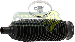 MACHETA ó CUBREPOLVO DIRECCION VW VENTO 14-19 1.6L, POLO 13-19 1.6L, CROSSFOX 06-17 1.6L, LUPO 05-09 1.6L, SPORTVAN 06-10 1.6L, AUDI A1 10-19 1.4TSI, SEAT TOLEDO 12-19 1.6L, CORDOBA 03-09 1.6L (CON ABRAZADERAS)