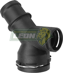 TOMA AGUA VW BORA 05-10 1.9 TDI, 2.0TFSI, GTI 05-09 2.0T, NB 11-19 2.0 TSI, 2.5L,  EOS 08-10 2.0T, ALTEA 07-14 2.0 TFSI, SEAT TOLEDO 06-09 2.0 FSI (1 BULBO, 1 SALIDA)