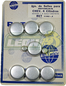 JUEGO SELLO MONOBLOCK G.M. CHEVETE 4C. M.1.4L, 1.6L FIERRO