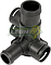TOMA AGUA VW JETTA A2 88-92 1.8L, GOLF A2 88-92 1.8L, COMBI 89-01 1.8L (3 BULBOS 2 SALIDAS)