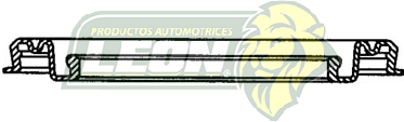 CUBREPOLVO P/PISTON CALIPER  ØE: 2.180”, ØI: 1.350”, TIPO: