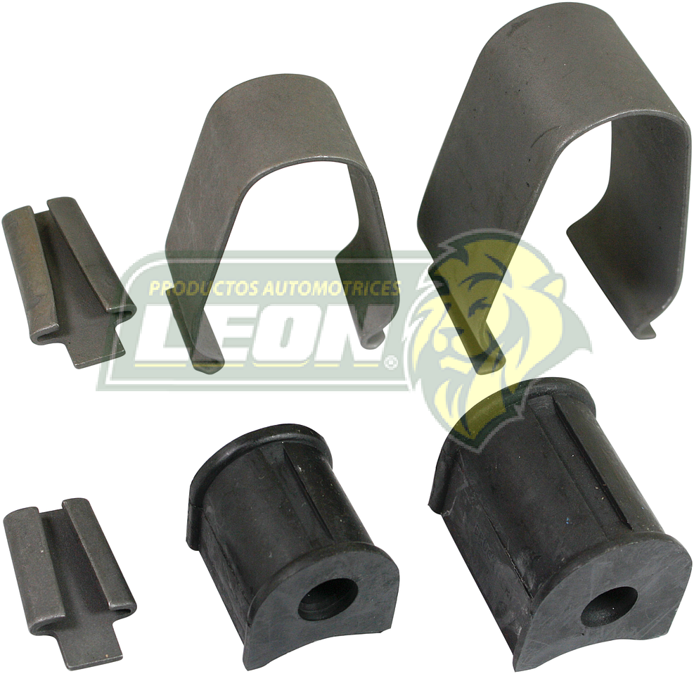 ABRAZADERA BARRA ESTABILIZADORA ó TORSION VW SEDAN (JGO. c/6 pzas.) T/ORIGINAL