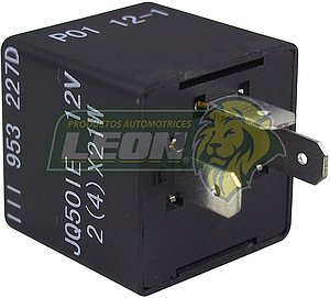 FLASHER 3 PATAS INTERMITENTES VW SEDAN 1.6L 78-03, JETTA A2 1.8L 88-92, GOLF A2 1.8L 88-92, ATLANTIC 1.7L 81-87, CARIBE 1.6, 1.8L 77-87