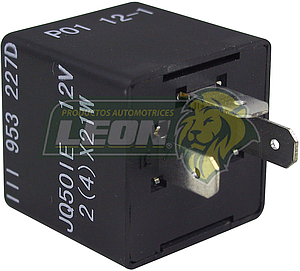 FLASHER 3 PATAS INTERMITENTES VW SEDAN 1.6L 78-03, JETTA A2 1.8L 88-92, GOLF A2 1.8L 88-92, ATLANTIC 1.7L 81-87, CARIBE 1.6, 1.8L 77-87