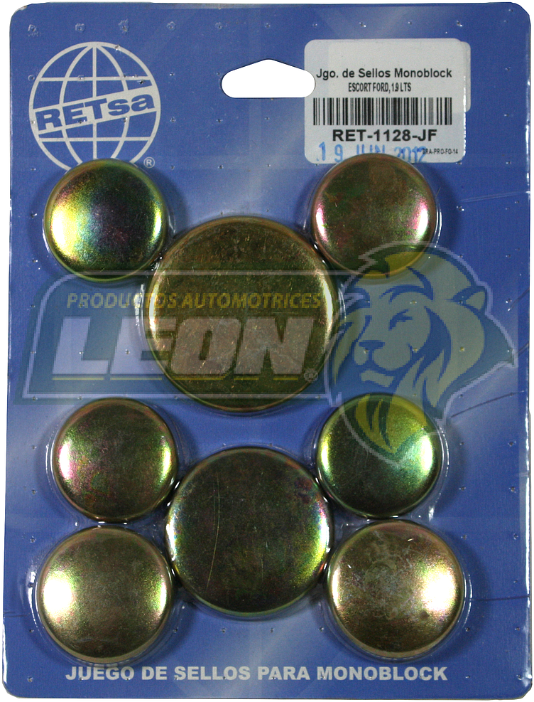 JUEGO SELLO MONOBLOCK FORD ESCORT M.1.9L FIERRO