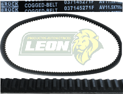 BANDA DENTADA D.H. VW JETTA A3 93-99 1.8L, GOLF A3 93-99 1.8L, DERBY 95-09 1.8L 11x755 C-A/A (6294) BRUCK